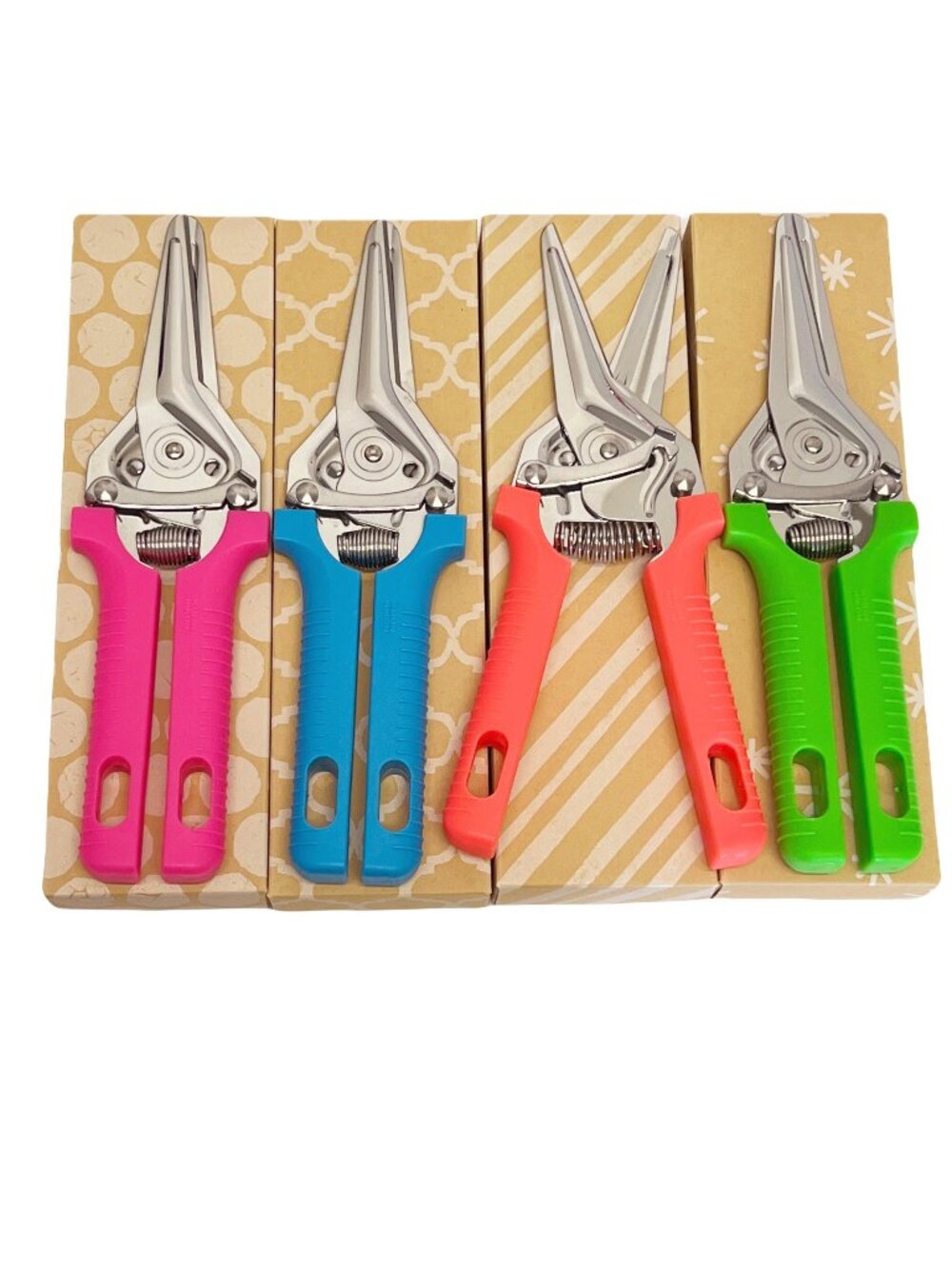 Kuhn Rikon Shears Scissors Set of 4 NEW BRIGHTS COLORS K49303